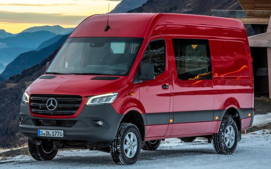 Mercedes-Benz Sprinter 319 CDI 4x4 Panel Van (WW) '2018